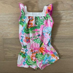 Lilly Pulitzer for Target Girl's Shorts Romper Nosie Posey 2T